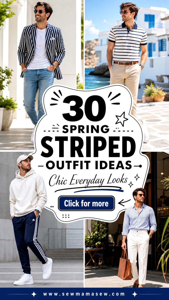 30 Spring Striped Outfit Ideas for Chic Everyday Looks - 30 Spring Striped Outfit Ideas for Chic Everyday Looks