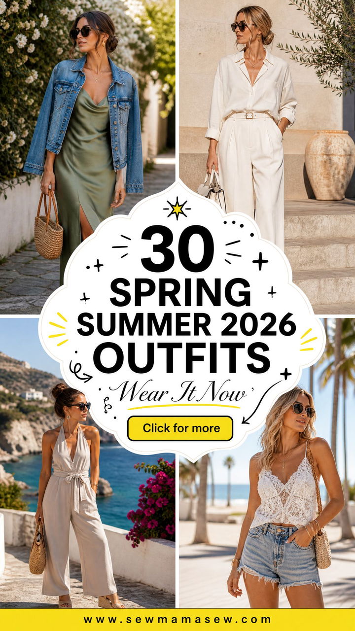 30 Spring Summer 2026 Outfits for Women to Wear Now - 30 Spring Summer 2026 Outfits for Women to Wear Now