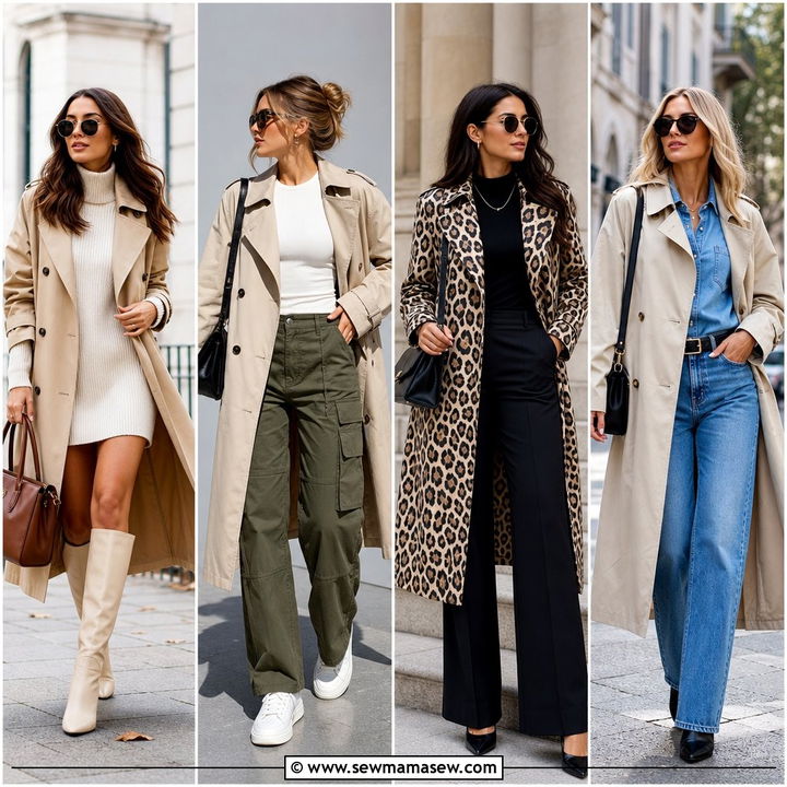 30 Spring Trench Coat Outfit Ideas for Polished Rainy Days