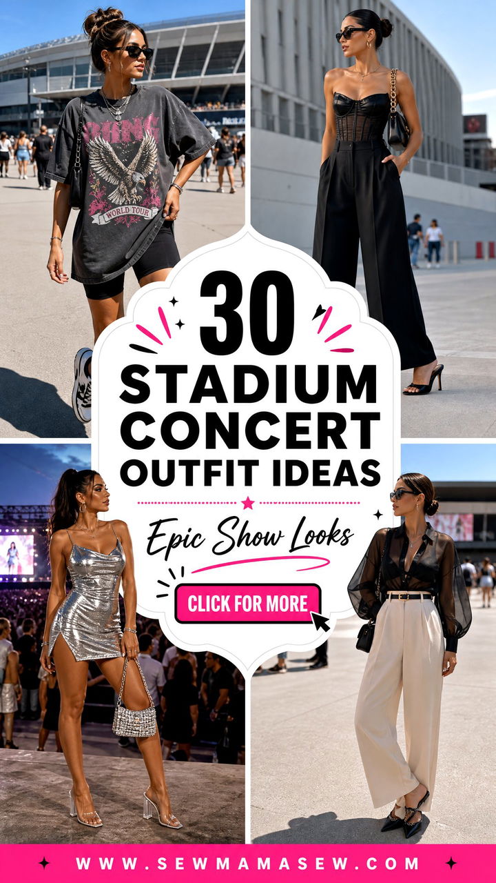 30 Stadium Concert Outfit Ideas For Epic Show Nights This Summer - 30 Stadium Concert Outfit Ideas For Epic Show Nights This Summer