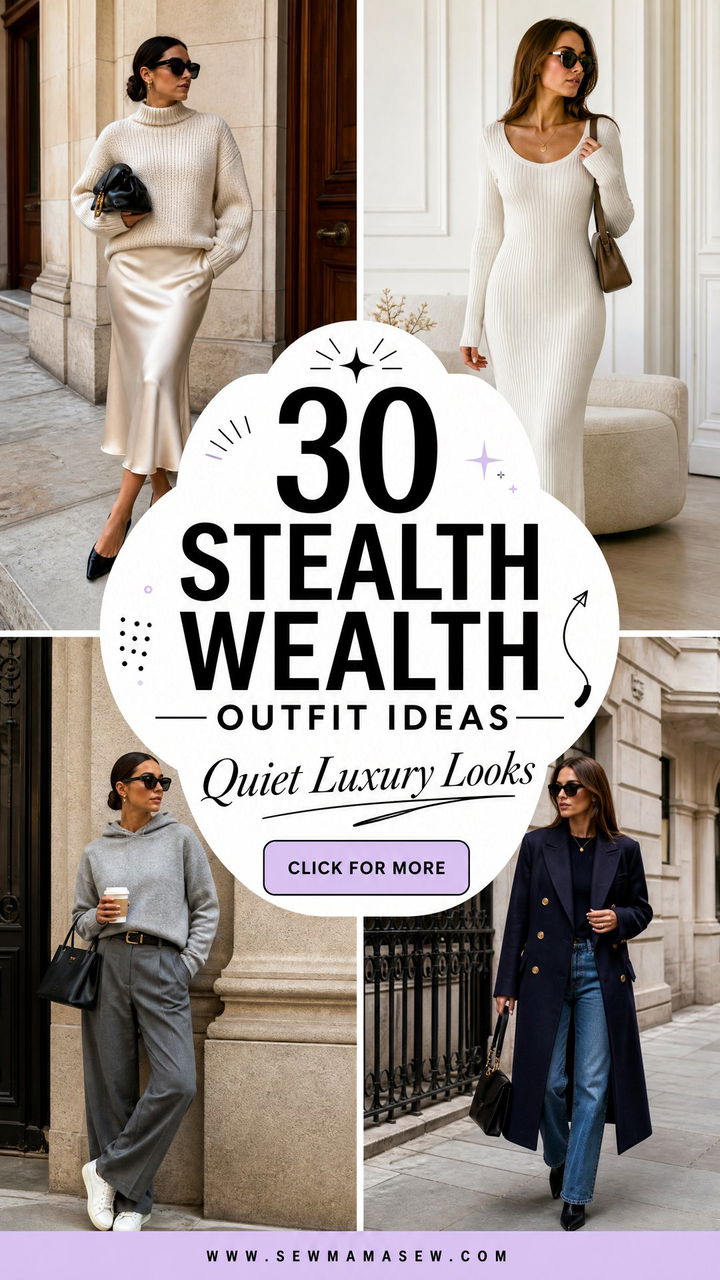 30 Stealth Wealth Outfit Ideas 2026 For Quiet Luxury - 30 Stealth Wealth Outfit Ideas 2026 For Quiet Luxury