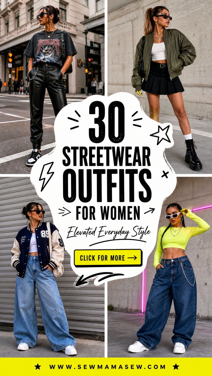 30 Streetwear Outfits For Women To Elevate Everyday Style - 30 Streetwear Outfits For Women To Elevate Everyday Style