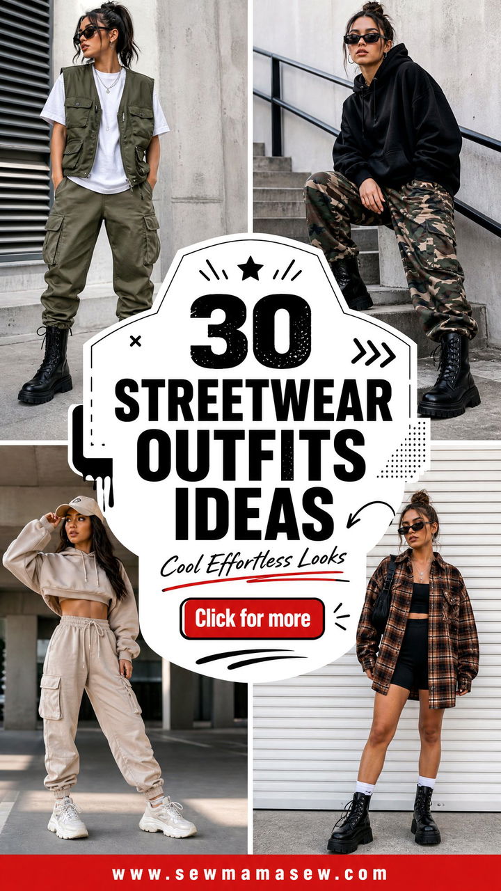30 Streetwear Outfits Ideas For Cool Effortless Looks - 30 Streetwear Outfits Ideas For Cool, Effortless Looks