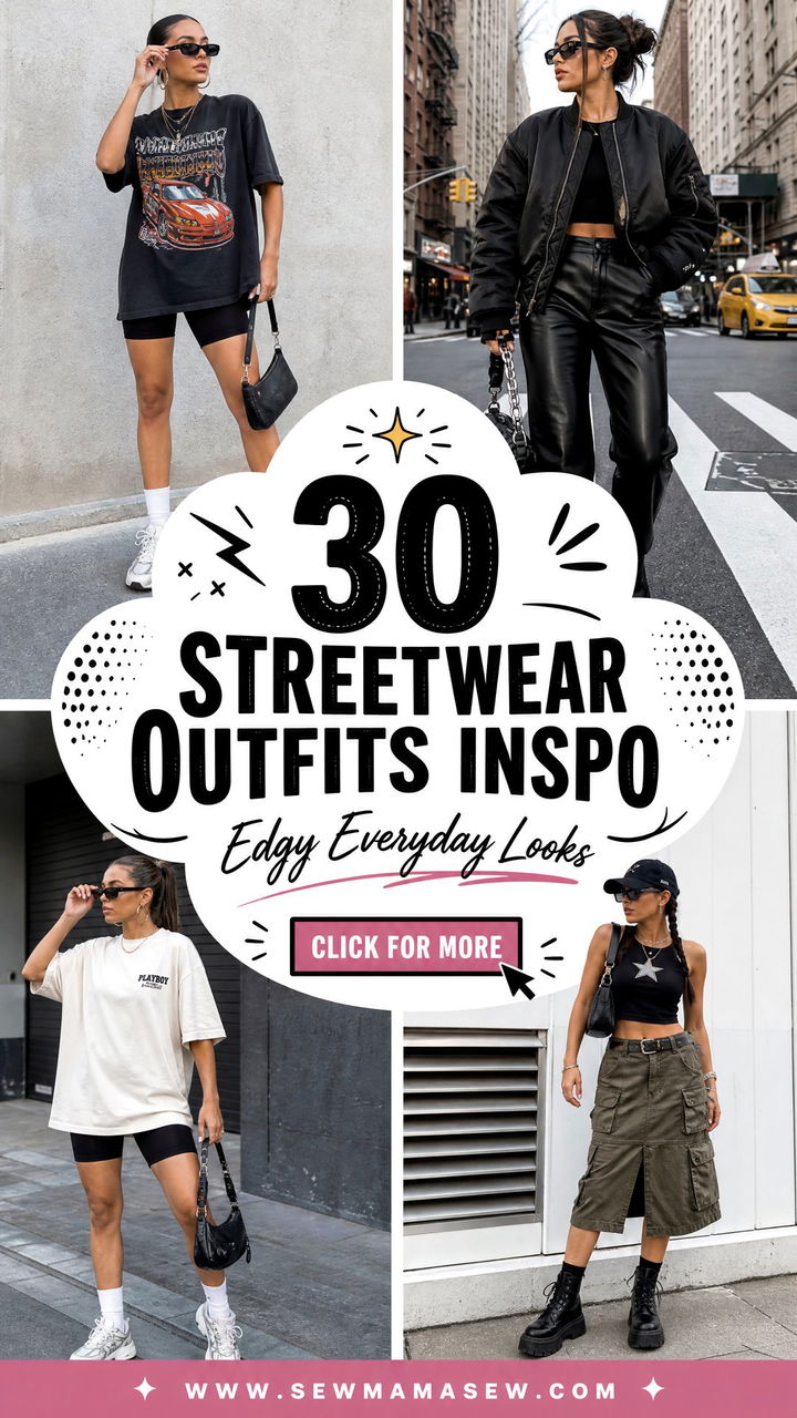30 Streetwear Outfits Inspo For Edgy Everyday Looks - 30 Streetwear Outfits Inspo For Edgy Everyday Looks