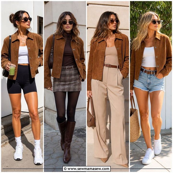 30 Suede Jacket Outfit Ideas For Chic Transitional Looks