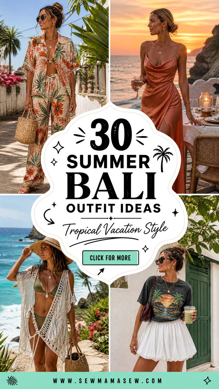 30 Summer Bali Outfit Ideas For Tropical Vacation Style - 30 Summer Bali Outfit Ideas For Tropical Vacation Style