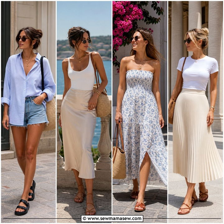30 Summer City Break Outfit Ideas: Chic Travel Looks Now