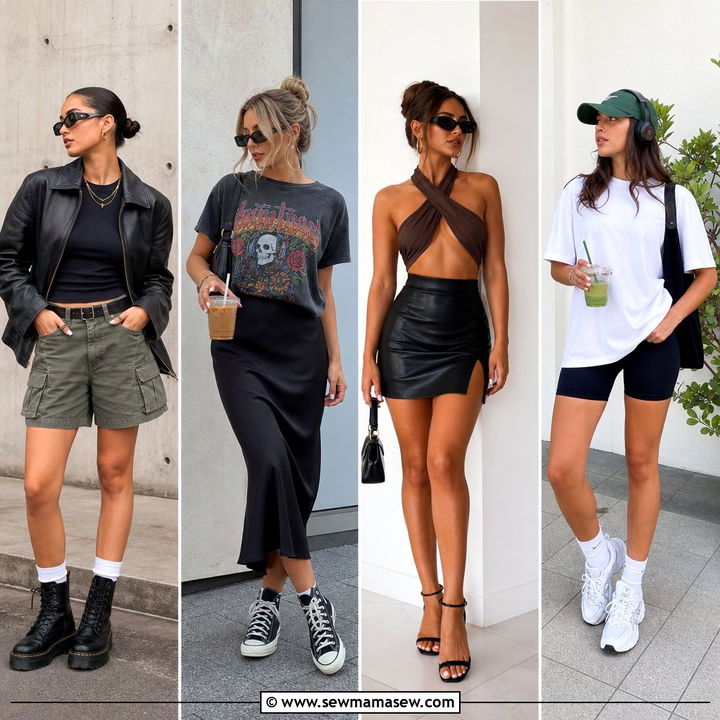 30 Summer Edgy Outfits: Bold Looks For Hot Days And Nights