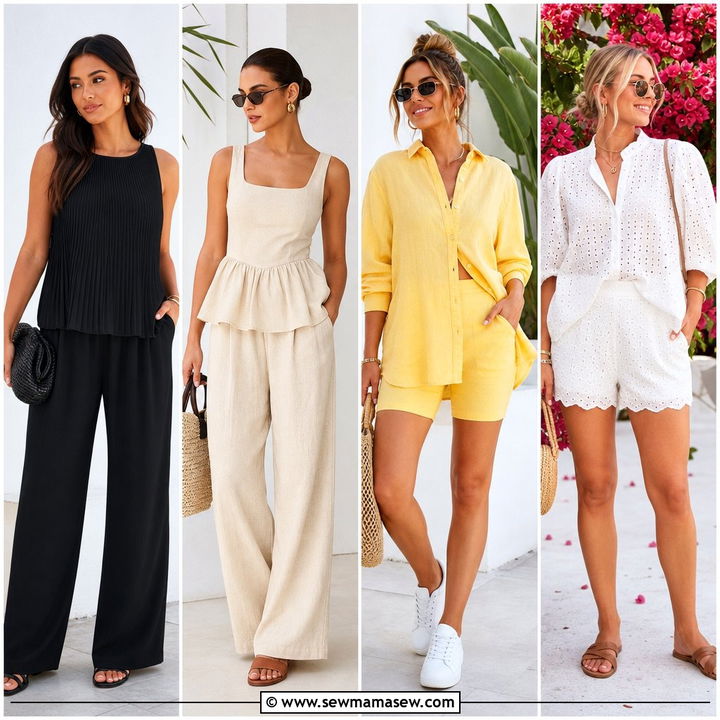 30 Summer Matching Set Outfit Ideas for Instant Polish