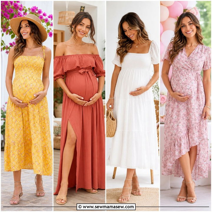 30 Summer Maternity Outfit Ideas for Cute Comfort
