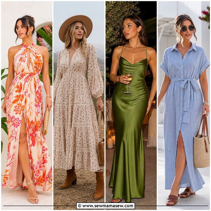 30 Summer Maxi Dress Outfit Ideas for Effortless Chic