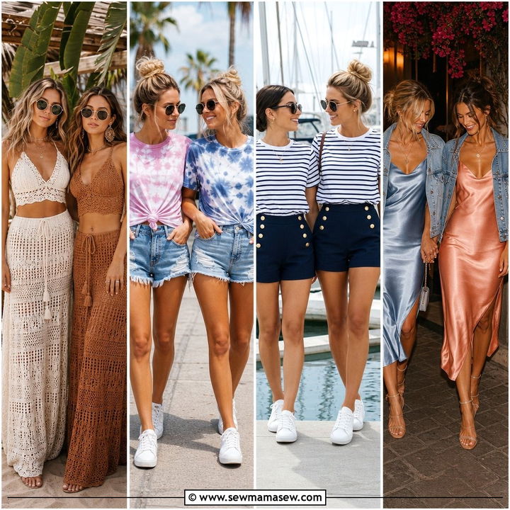 30 Summer Mother Daughter Outfits for Sweet Matching Looks