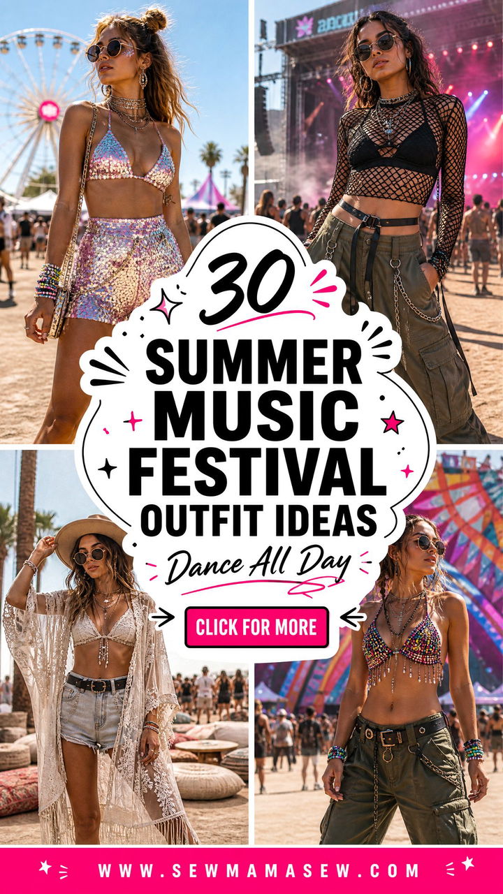 30 Summer Music Festival Outfit Ideas for Trendy Hot Days - 30 Summer Music Festival Outfit Ideas for Trendy Hot Days