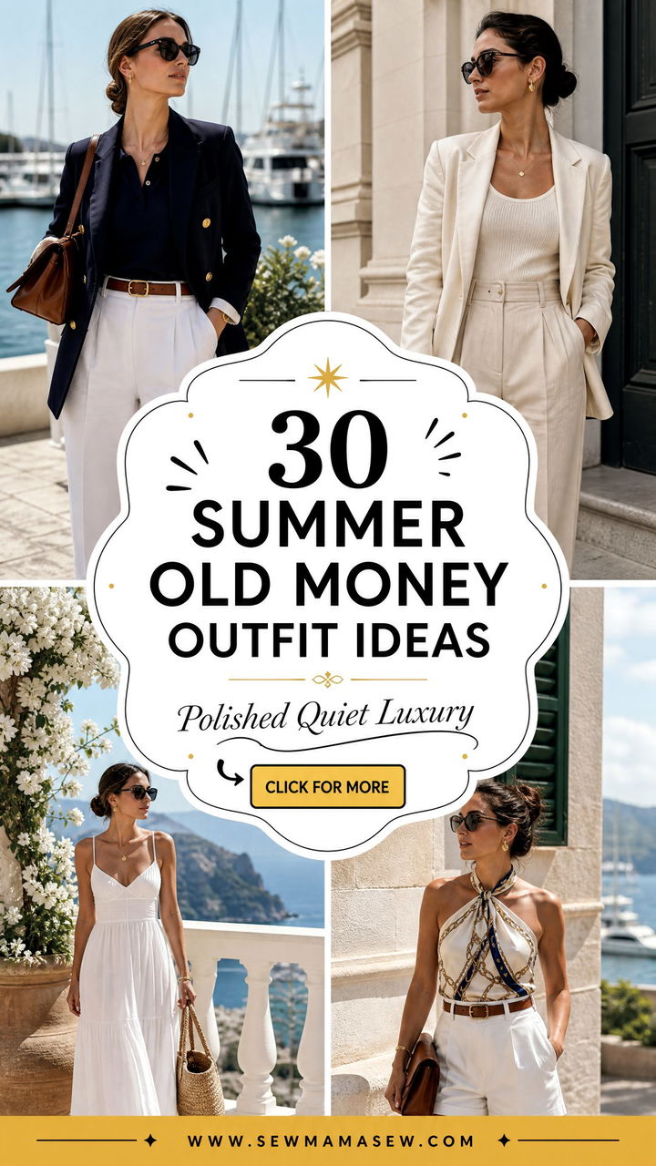 30 Summer Old Money Outfit Ideas for Polished Chic Looks - 30 Summer Old Money Outfit Ideas for Polished Chic Looks