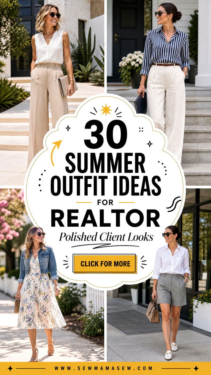 30 Summer Outfit Ideas for Realtor Polished Client Looks - 30 Summer Outfit Ideas for Realtor: Polished Client Looks