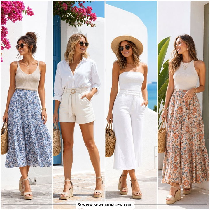 30 Summer Outfits With Wedge Sandals: Easy Elevated Looks