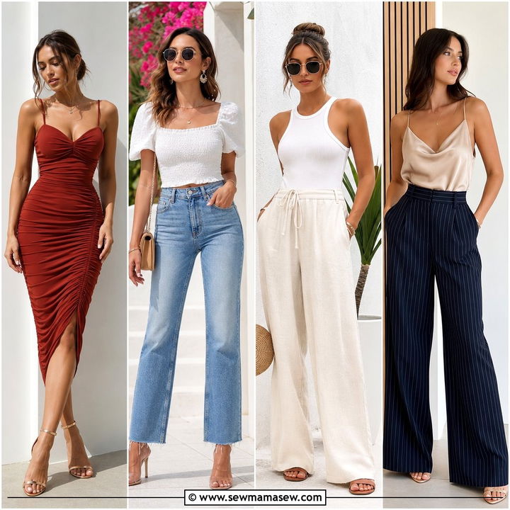30 Summer Outfits for Athletic Build to Flatter Strong Frames