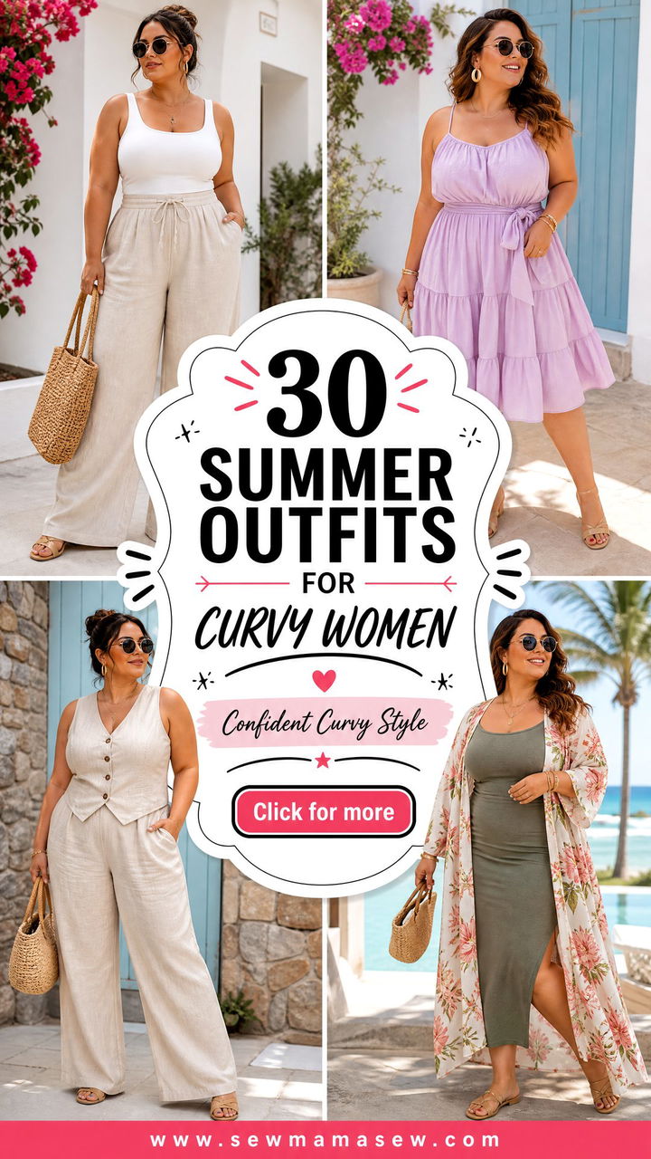 30 Summer Outfits for Curvy Women That Feel Confident - 30 Summer Outfits for Curvy Women That Feel Confident