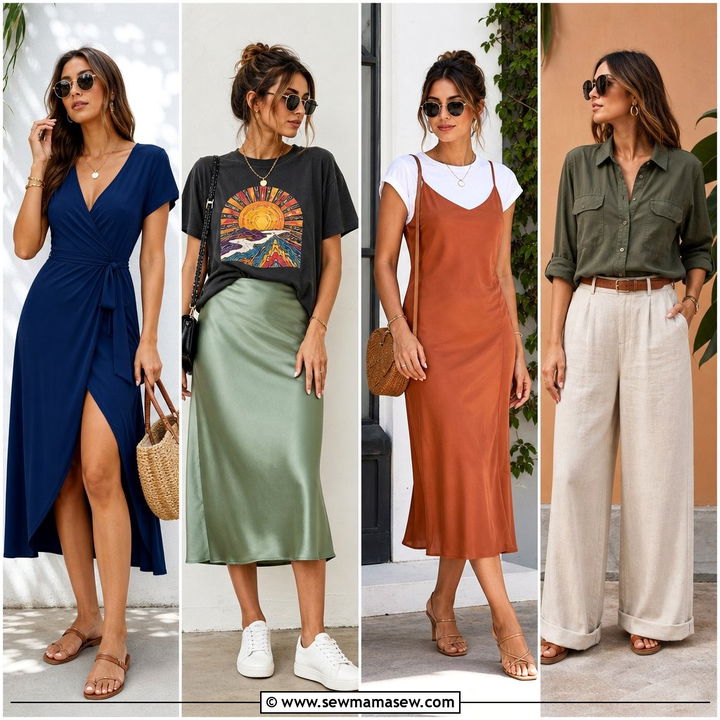 30 Summer Outfits for Midsize Women to Feel Chic Now