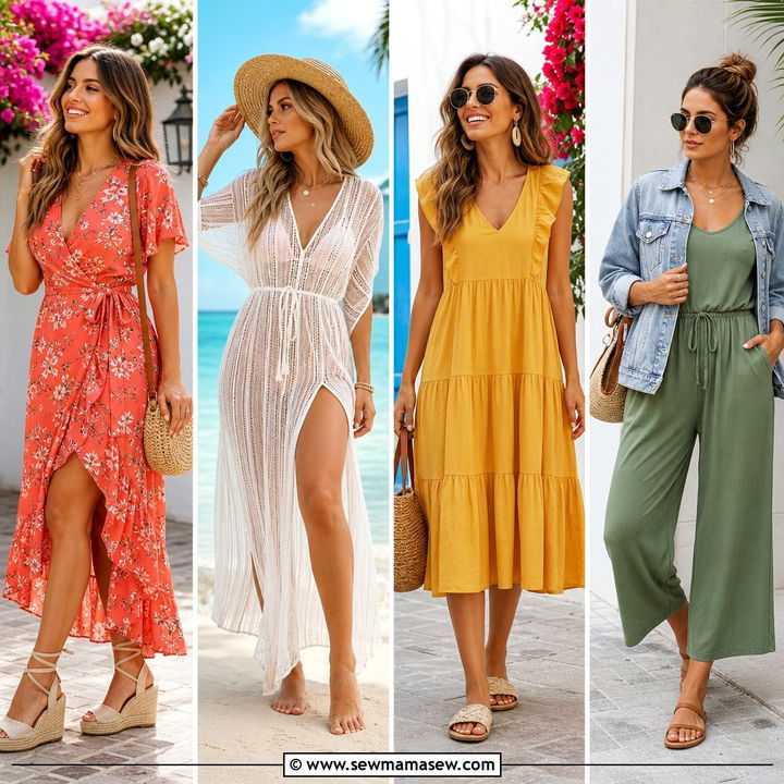 30 Summer Outfits for New Moms That Feel Cool and Easy