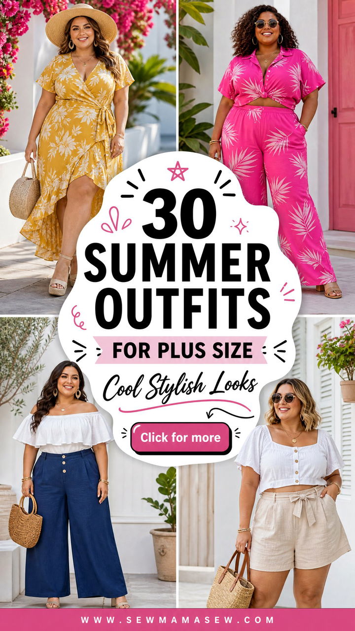 30 Summer Outfits for Plus Size to Feel Cool and Stylish - 30 Summer Outfits for Plus Size to Feel Cool and Stylish