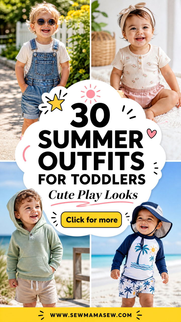 30 Summer Outfits for Toddlers Cute Comfy Play Looks - 30 Summer Outfits for Toddlers: Cute, Comfy Play Looks
