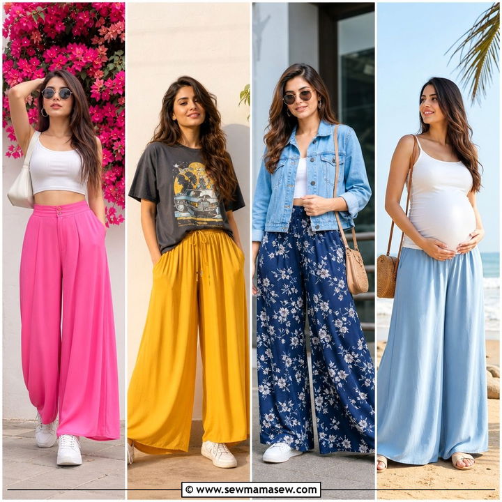 30 Summer Palazzo Pants Outfit Ideas for Breezy Chic Looks