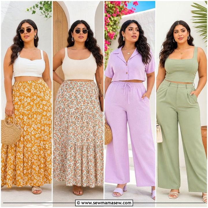 30 Summer Plus Size Outfit Ideas for Confident Curvy Style