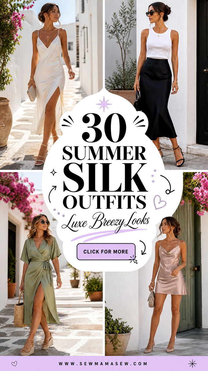 30 Summer Silk Outfits for Luxe Looks That Feel Breezy Now - 30 Summer Silk Outfits for Luxe Looks That Feel Breezy Now