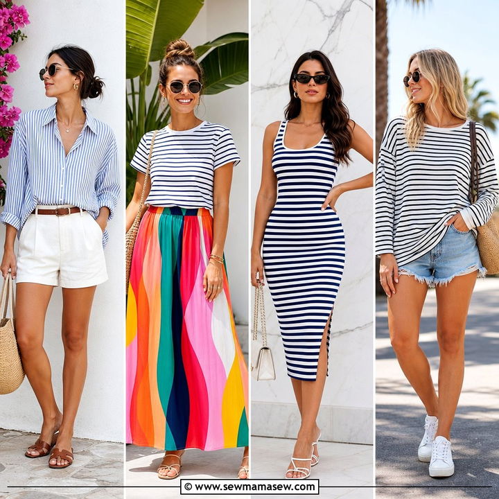 30 Summer Striped Outfit Ideas for Chic Sunny Day Looks