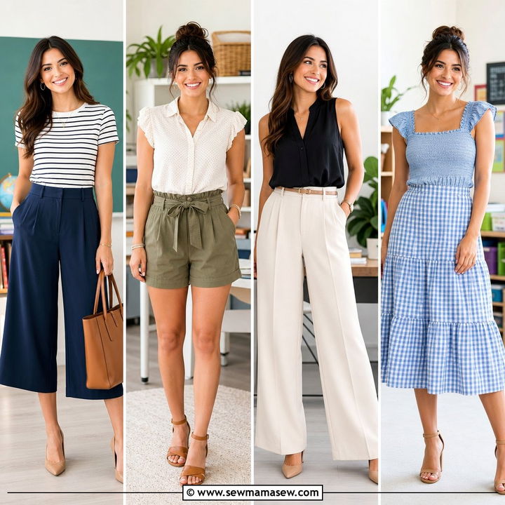 30 Summer Teacher Outfit Ideas for Cool Classroom Style