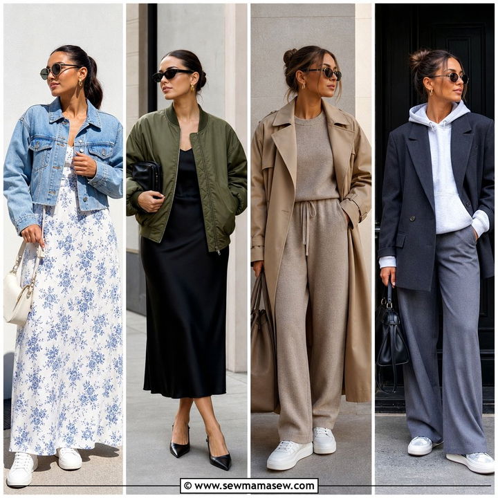 30 Summer To Fall Outfits for Women With Easy Layers