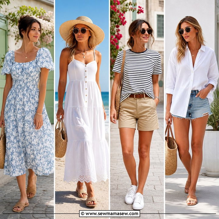 30 Summer Wardrobe Essentials Outfits for Easy Chic Looks