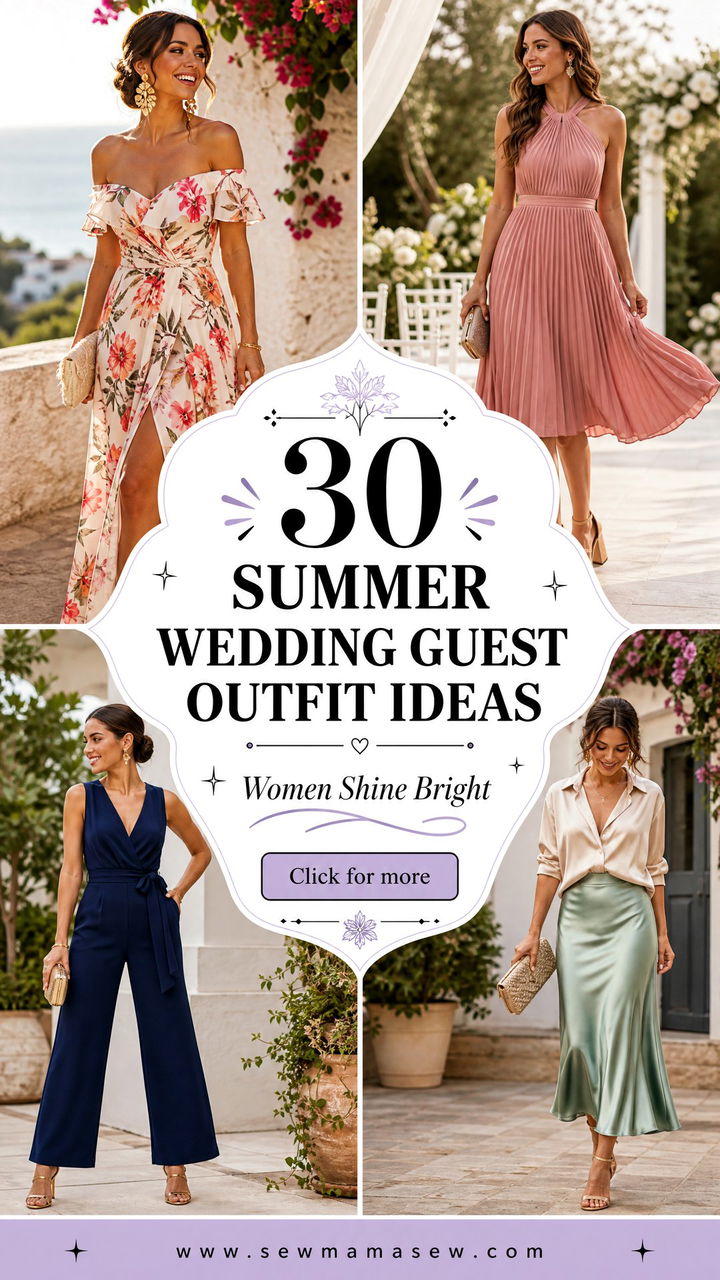 30 Summer Wedding Guest Outfit Ideas for Women to Shine - 30 Summer Wedding Guest Outfit Ideas for Women to Shine
