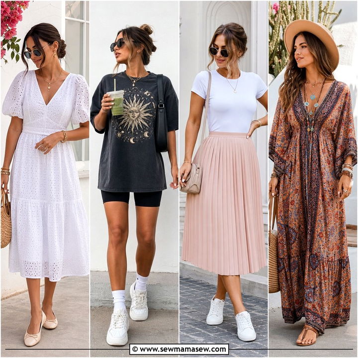 30 Summer Farmers Market Outfits for Cute Weekend Style