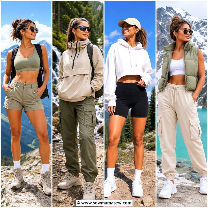 30 Summer hiking outfits For Cool Trail-To-Town Style Days
