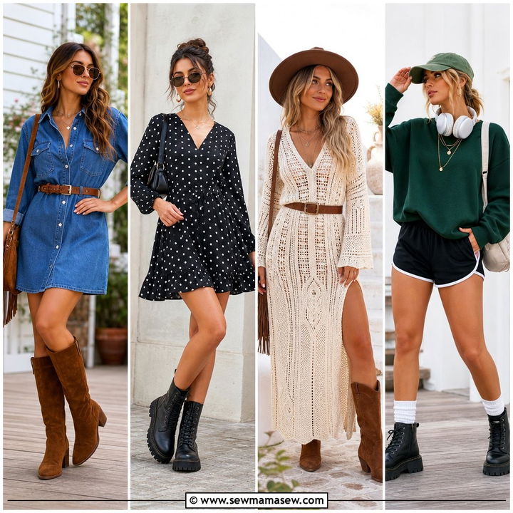 30 Summer outfits with boots for Chic Warm-Weather Style