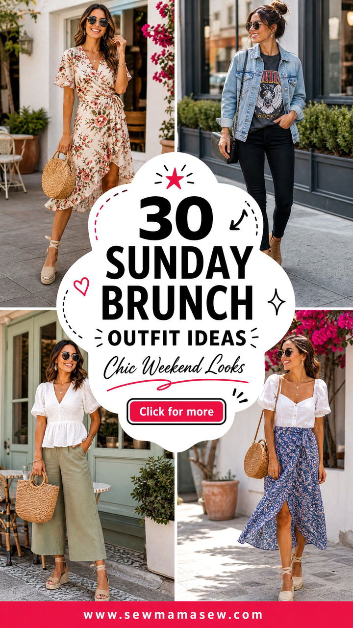 30 Sunday Brunch Outfit Ideas for Women Chic Weekend Looks - 30 Sunday Brunch Outfit Ideas for Women: Chic Weekend Looks