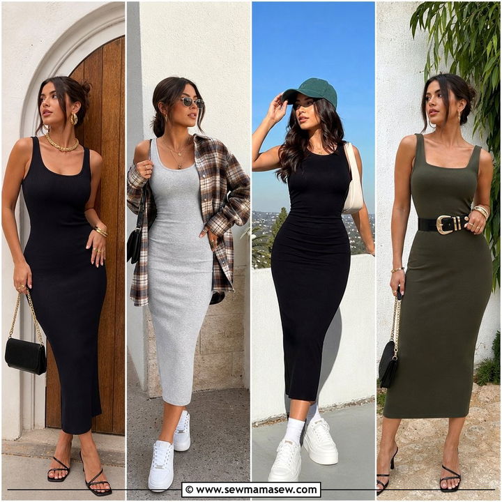 30 Tank Dress Outfits for Women: Easy Warm-Weather Looks