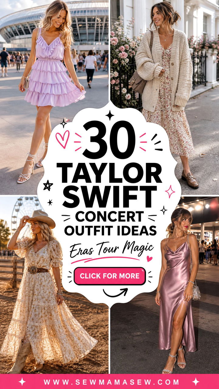 30 Taylor Swift Concert Outfit Ideas for Eras Tour Magic - 30 Taylor Swift Concert Outfit Ideas for Eras Tour Magic