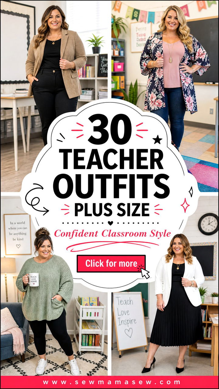 30 Teacher Outfits Plus Size for Confident Classroom Style - 30 Teacher Outfits Plus Size for Confident Classroom Style