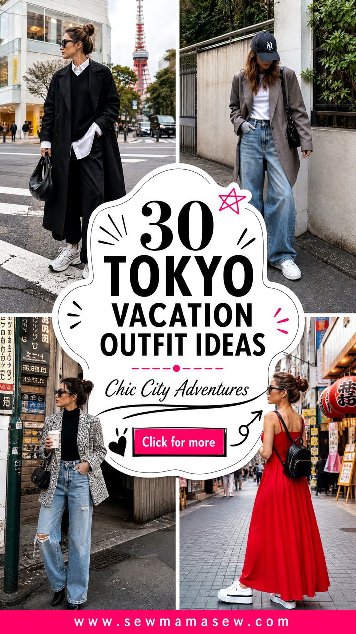30 Tokyo Vacation Outfit Ideas for Stylish City Adventures - 30 Tokyo Vacation Outfit Ideas for Stylish City Adventures