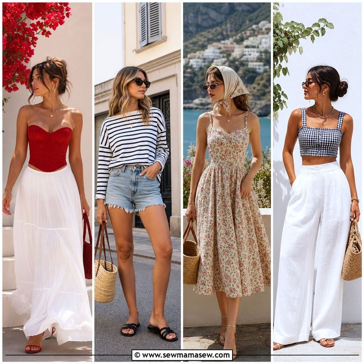 30 Tomato Girl Summer Outfits for Effortless Vacation Style