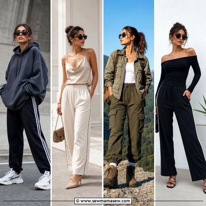 30 Track Pants Outfit Ideas for Women to Look Sporty Chic