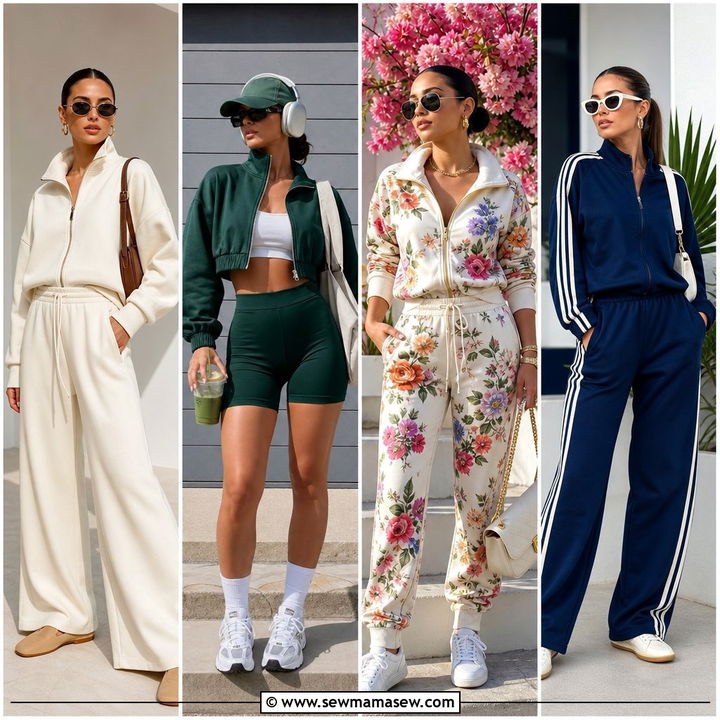 30 Track Suit Matching Set Outfit Ideas for Sporty Chic Style
