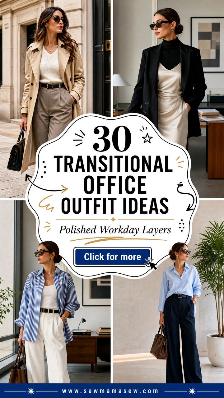 30 Transitional Office Outfit Ideas for Polished Workdays - 30 Transitional Office Outfit Ideas for Polished Workdays