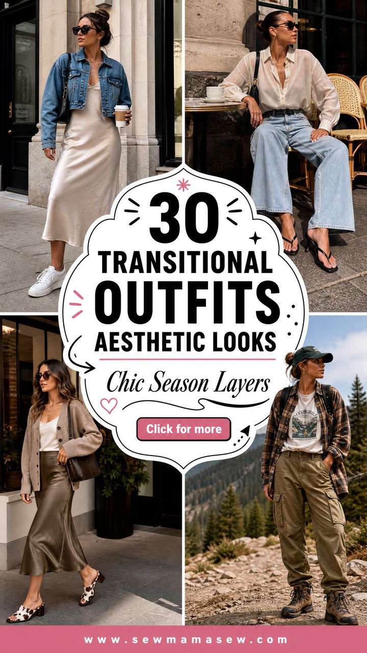 30 Transitional Outfits Aesthetic Looks for Chic Seasons - 30 Transitional Outfits Aesthetic Looks for Chic Seasons