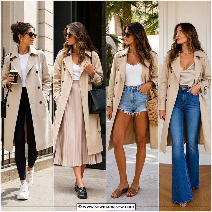 30 Transitional Trench Coat Outfit Ideas for Chic Weather