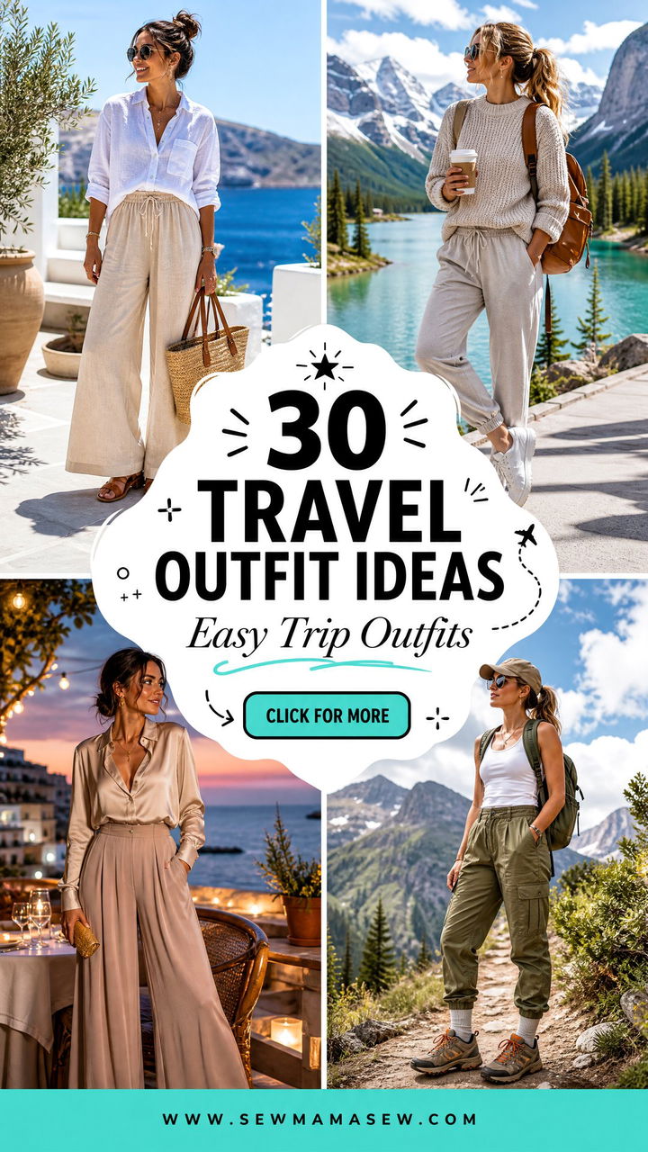 30 Travel Outfit Ideas for Women Over 60 for Easy Trips - 30 Travel Outfit Ideas for Women Over 60 for Easy Trips