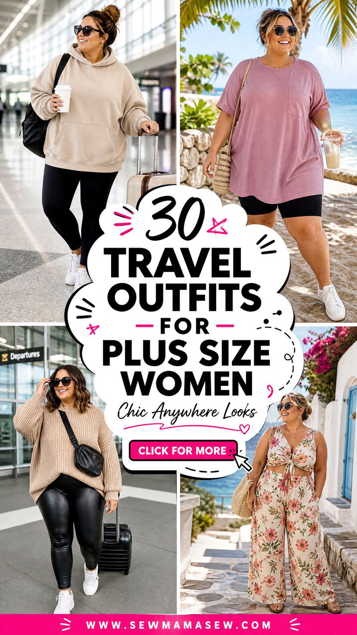 30 Travel Outfits for Plus Size Women to Feel Chic Anywhere - 30 Travel Outfits for Plus Size Women to Feel Chic Anywhere